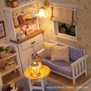 Children's Girls Toy Wise House Handmade DIY Model Mini House 9-12 Cabin Activities Wholesale Gift