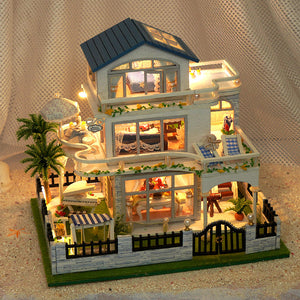 Tianyu diy cottage house Villa model puzzle brain-moving hand-assembled toy creative birthday gift for girls