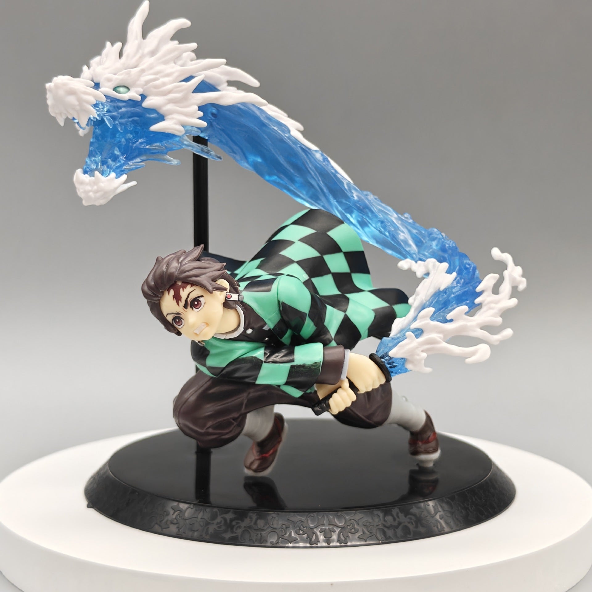 Gaming City Gift Animation Surrounding Ghost Destroying Kitchen Door Charcoal Zhilang Life Circulation Model Hand-made Water Breathing Ornaments