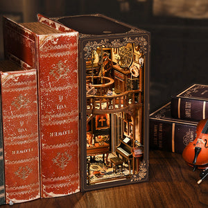 Cross-Border Supply Bookend Mystery Case DIY Cabin Hand-Assembled Toy Creative Stereo Puzzle Bookend for Boys