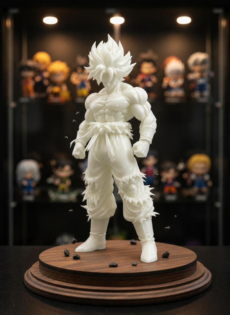 Goku Aura Glow Figure⢠| 19cm Limited Edition