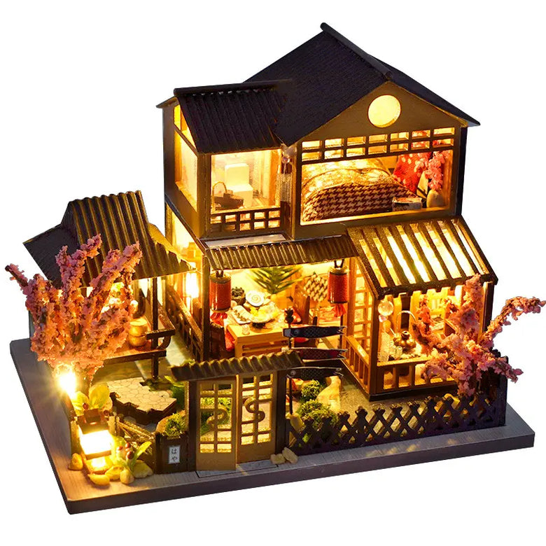 Tianyu diy cottage house Villa model puzzle brain-moving hand-assembled toy creative birthday gift for girls