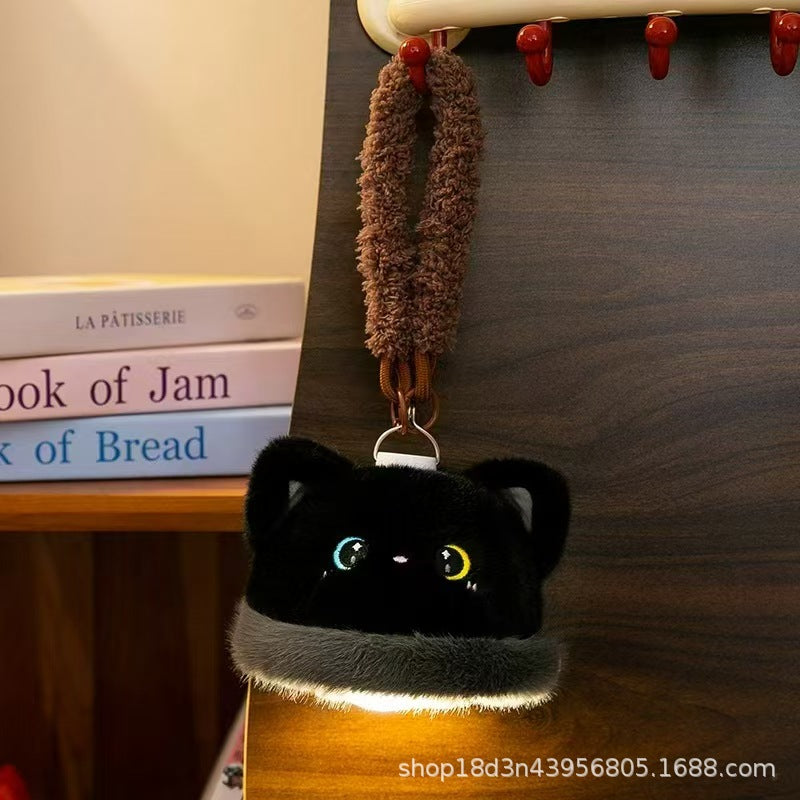 Cute Cartoon Plush Hanging Lamp Dormitory Bedside Night Light Creative Animal Doll Lamp Bag Pendant Children's Gift