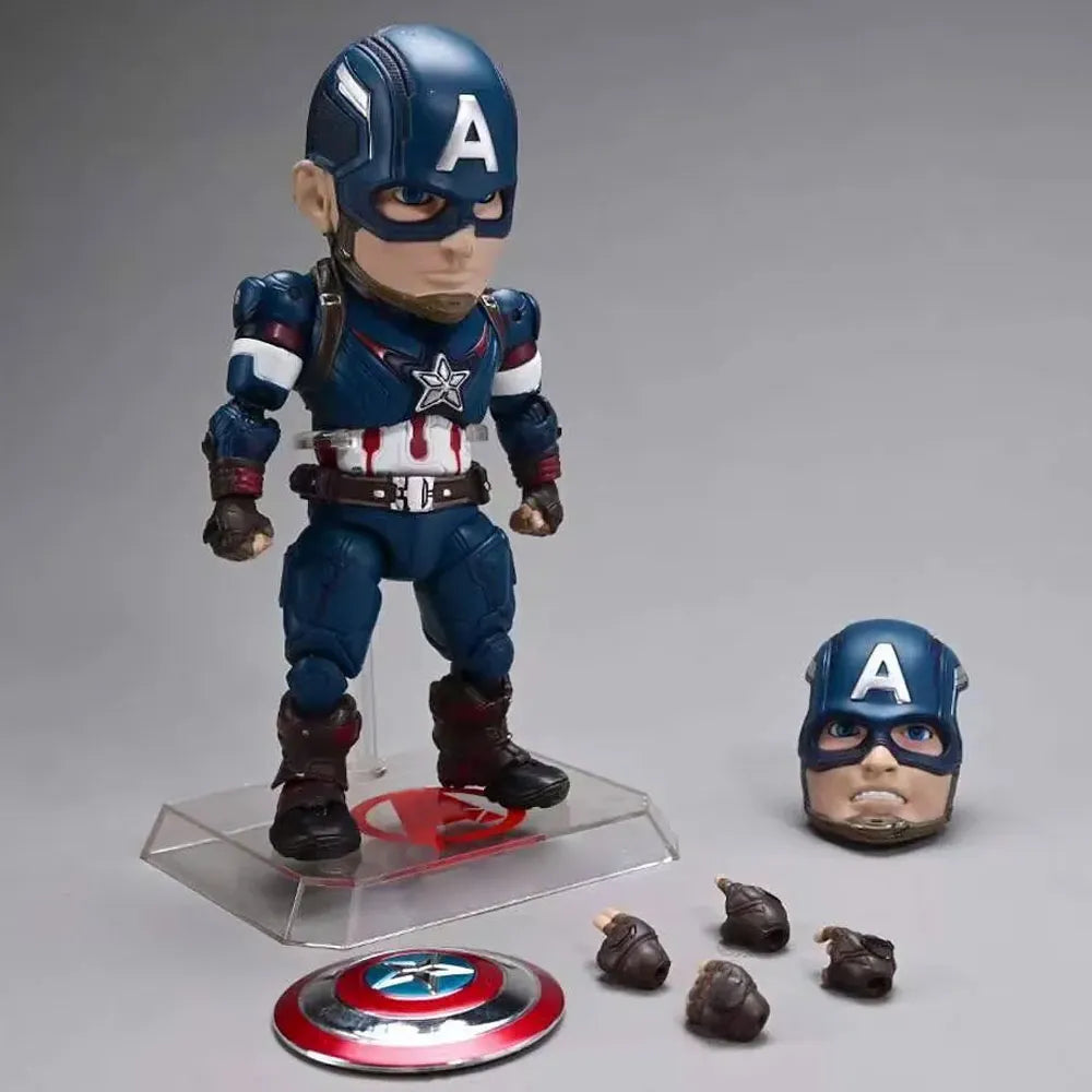 Captain Amerrica 17cm Moveable Premium Figure