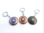 Captain America Star Moving Keychain