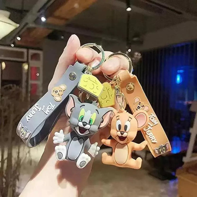 Tom and Jerry Model-2 3D Keychain Any One